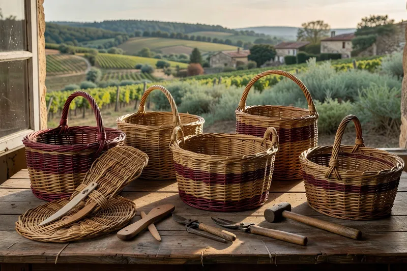 Muret de pierre sèche soutenant une parcelle de vigne en coteau, technique artisanale traditionnelle