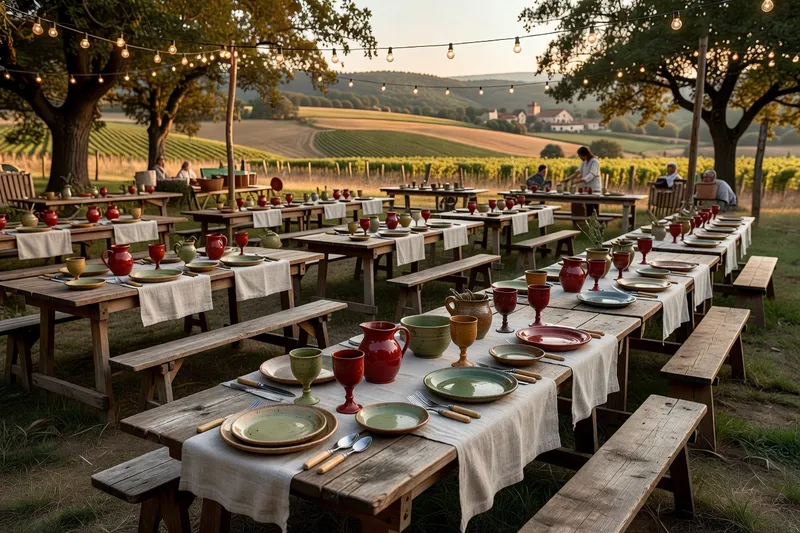 Vendanges d'automne sur les coteaux viticoles du Forez, fête traditionnelle des récoltes