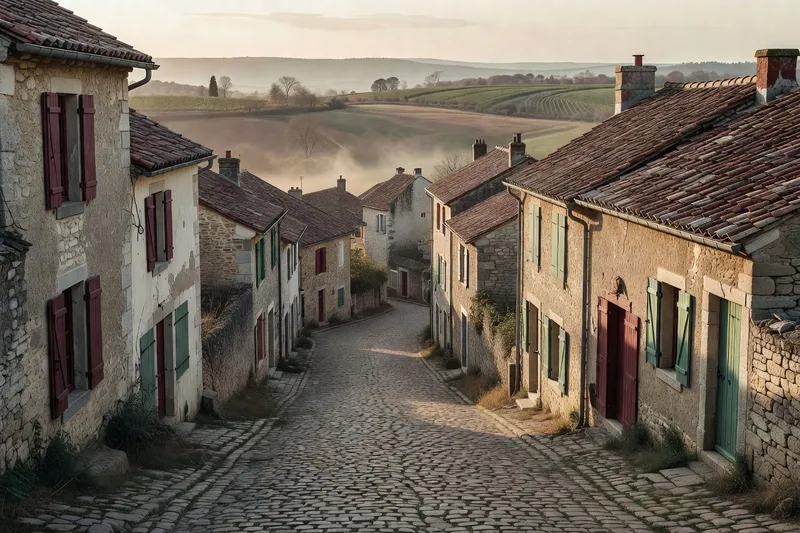 Ancienne maison de hameau du Forez rénovée par de nouveaux habitants néoruraux