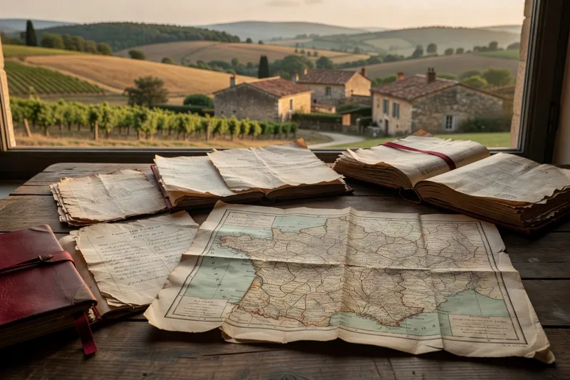 Coteaux de vigne en terrasses à Pralong, héritage de l'histoire agricole et viticole du village