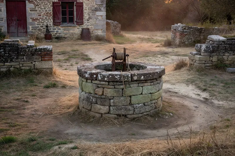 Veillée paysanne traditionnelle du Forez autour du feu, transmission orale des récits légendaires