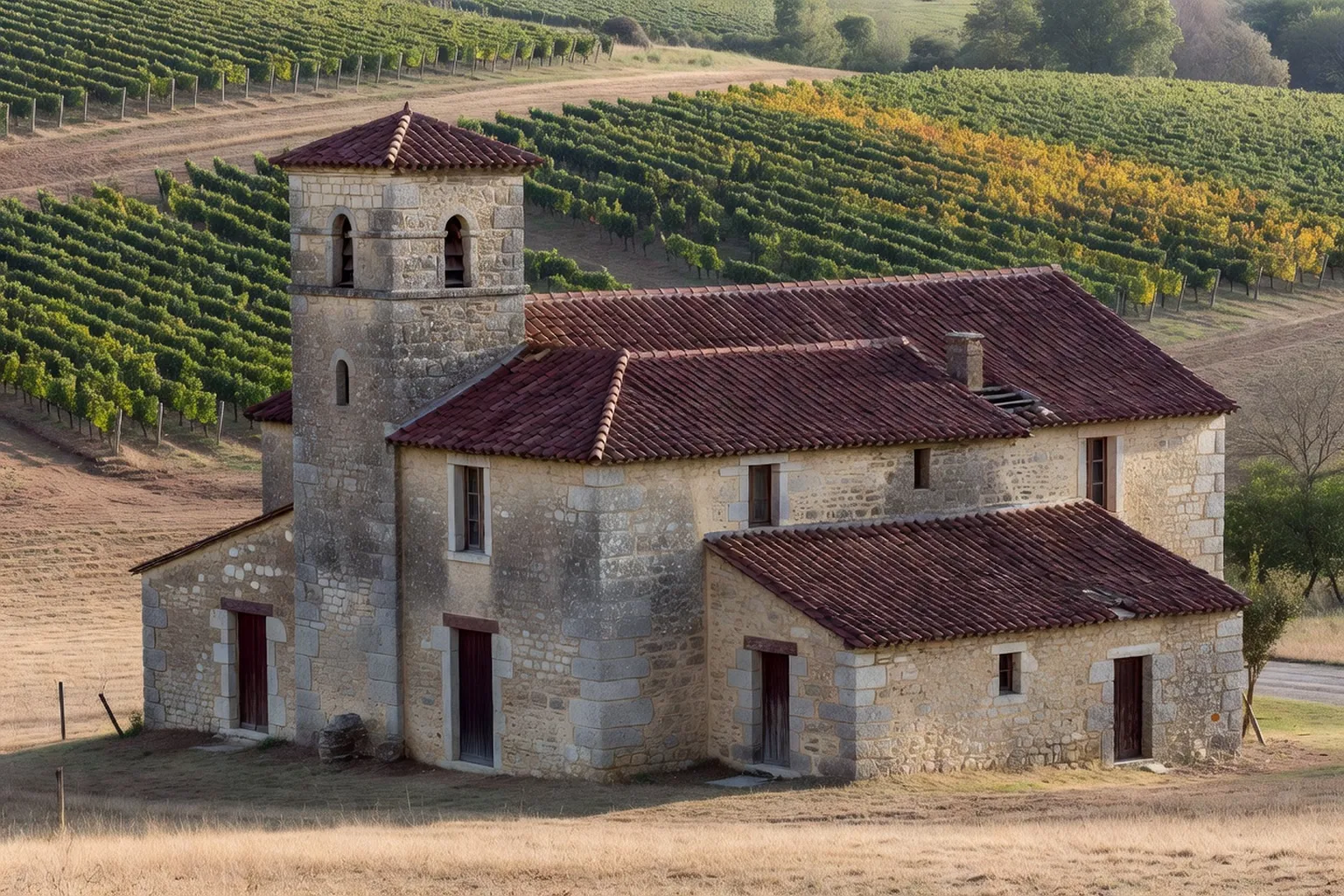 Architecture rurale et hameaux typiques du Forez